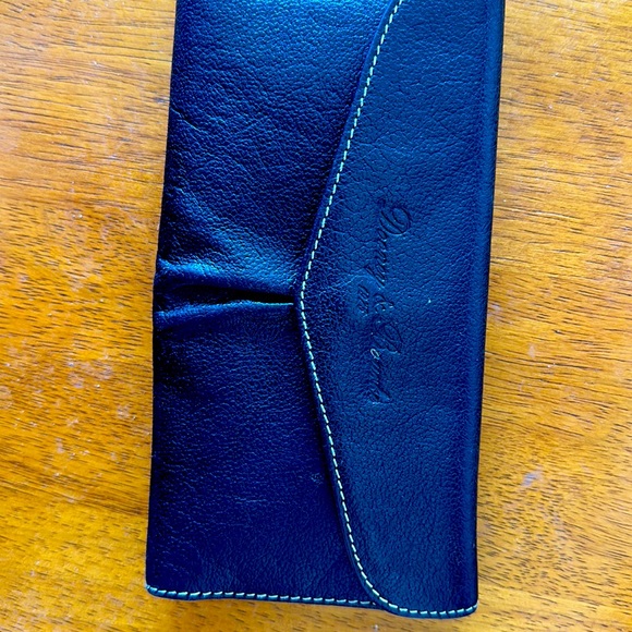 Dooney & Bourke Other - Dooney &Bourke gently used leather black wallet 4.5.  X 7.5